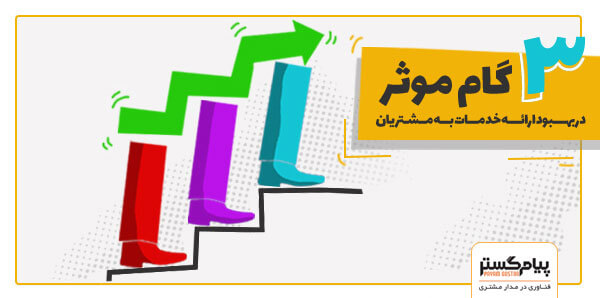 ۳ گام موثر در بهبود ارائه خدمات به مشتریان