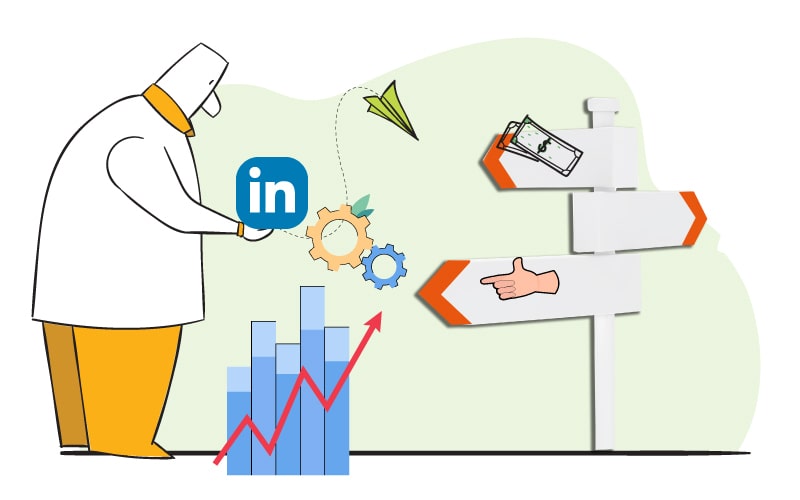 ایده‌هایی برای افزایش فروش در لینکدین