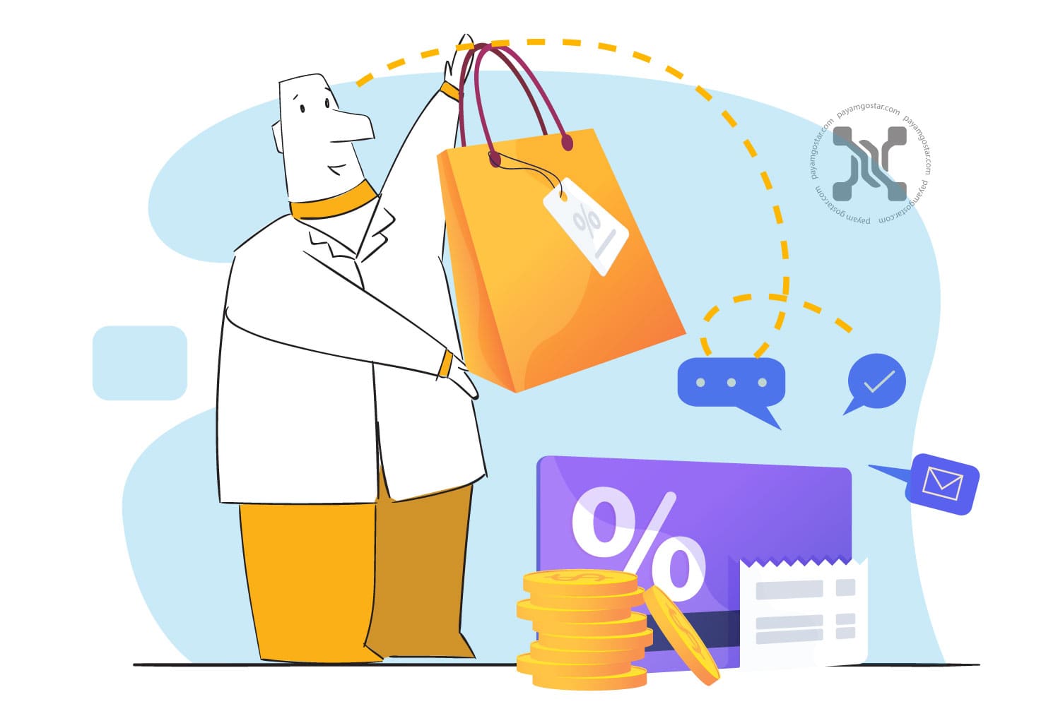 مشتری مداری باید در همه بخش های سازمان شما جاری باشد