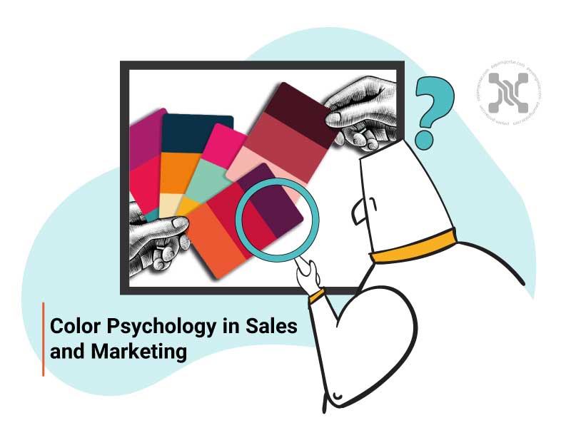 استفاده از روانشناسی رنگ در بازاریابی و فروش بر درک مشتریان از برند شما تاثیر میگذارد
