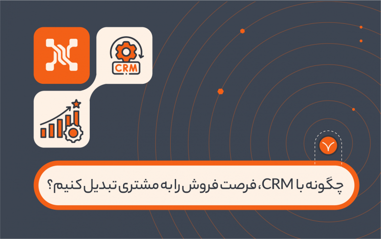 چگونه به کمک نرم افزار crm می توانیم یک فرصت فروش را به مشتری تبدیل کنیم؟